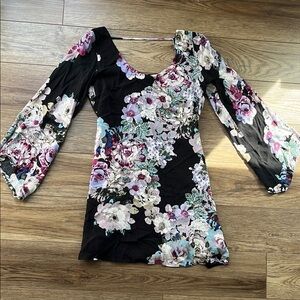 Francesca’s floral dress